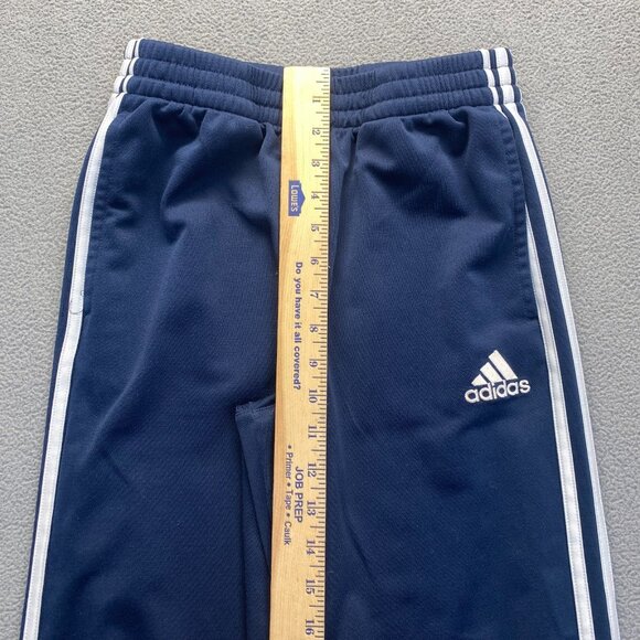 Adidas Boys Blue Athletic Pants  Blue Pockets,Pull On,Size Large (‎ 14-16) - Picture 5 of 12